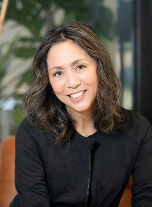 Portrait of smiling middle-aged woman