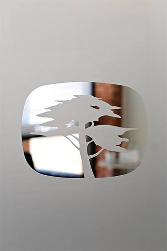 Spillman Family Dental of Rockwall logo on entry door